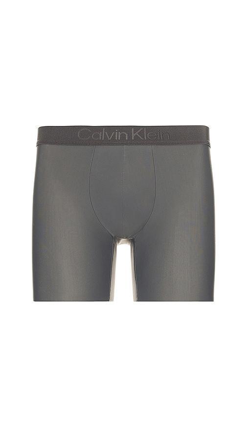 Calvin Klein Underwear Premium CK Black Micro Boxer Brief in Grey. Product Image