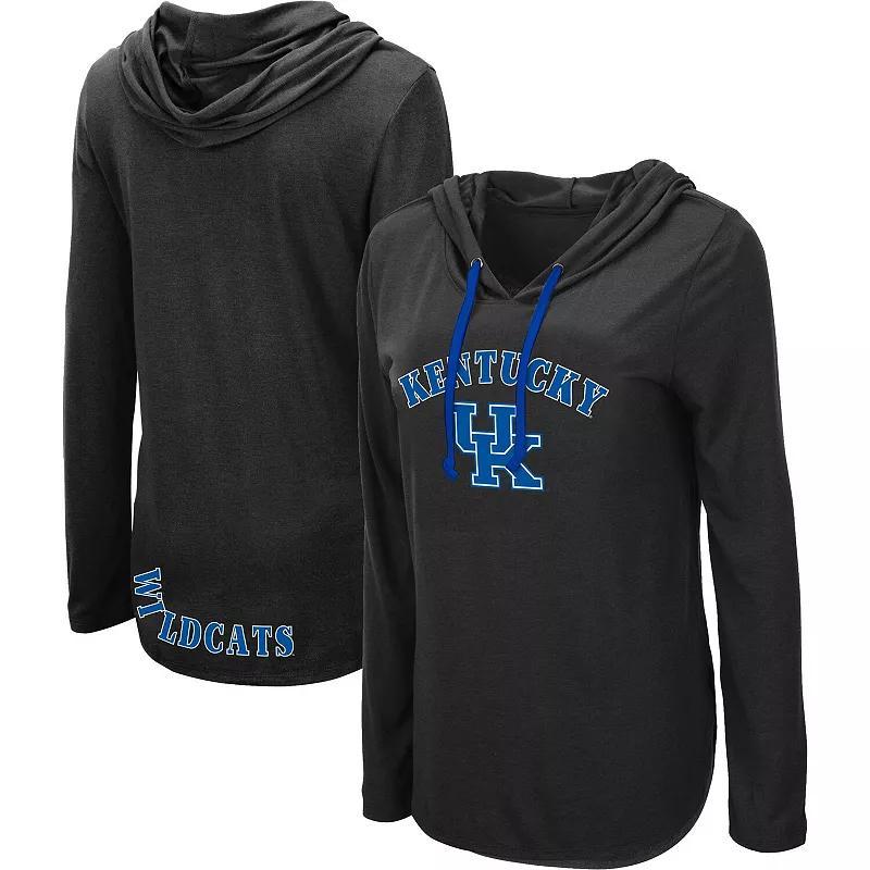 Womens Colosseum Kentucky Wildcats My Lover Lightweight Hooded Long Sleeve T-Shirt Product Image