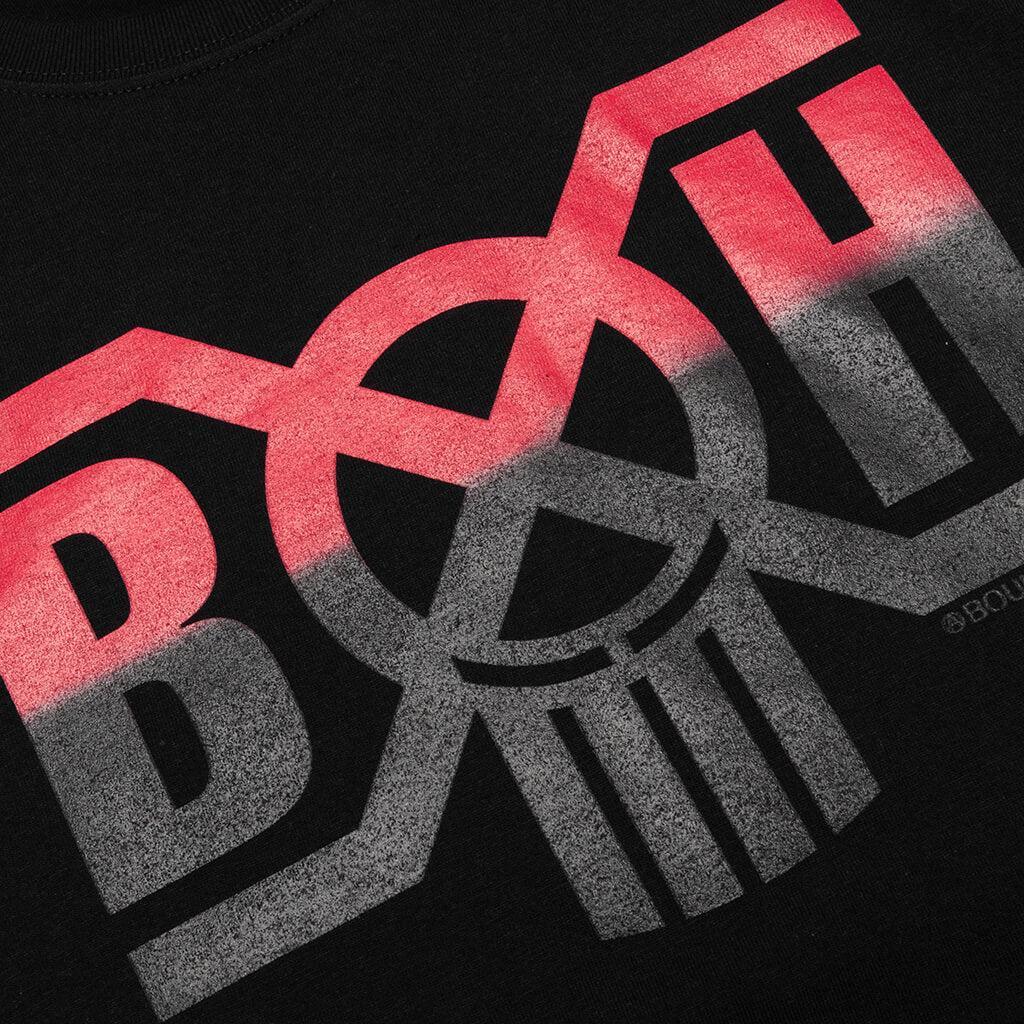 BxH Gradation Logo Tee - Black/Red Male Product Image