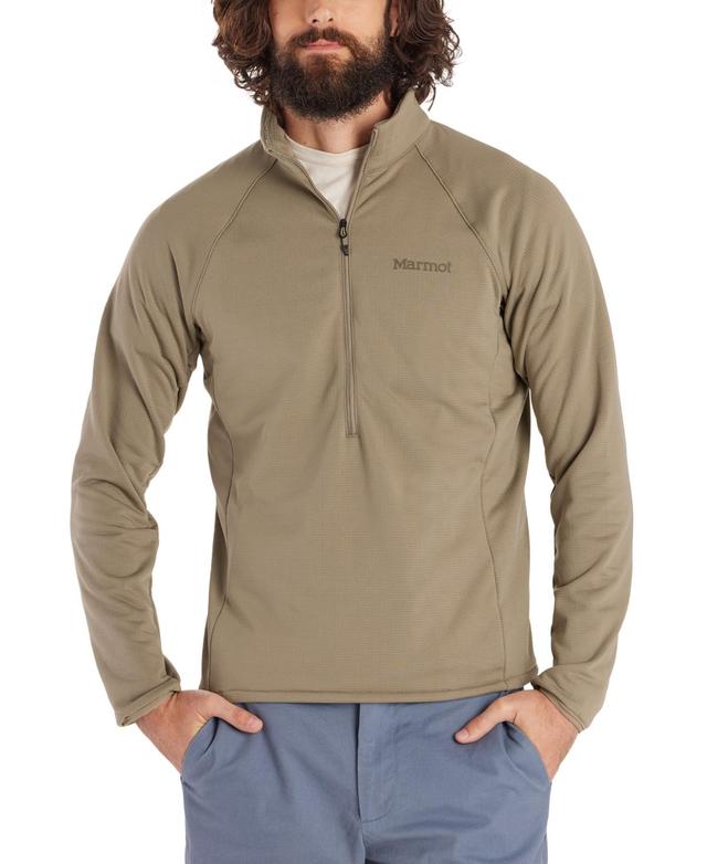 Marmot Mens Leconte Fleece Half-Zip Logo Jacket Product Image