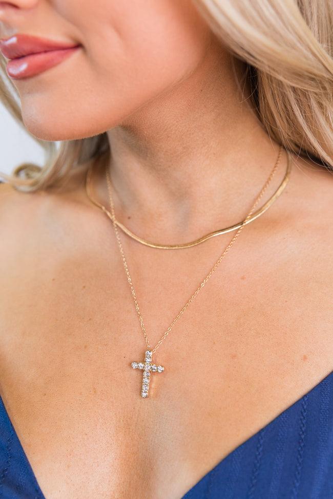 Cross Layering Necklace Product Image