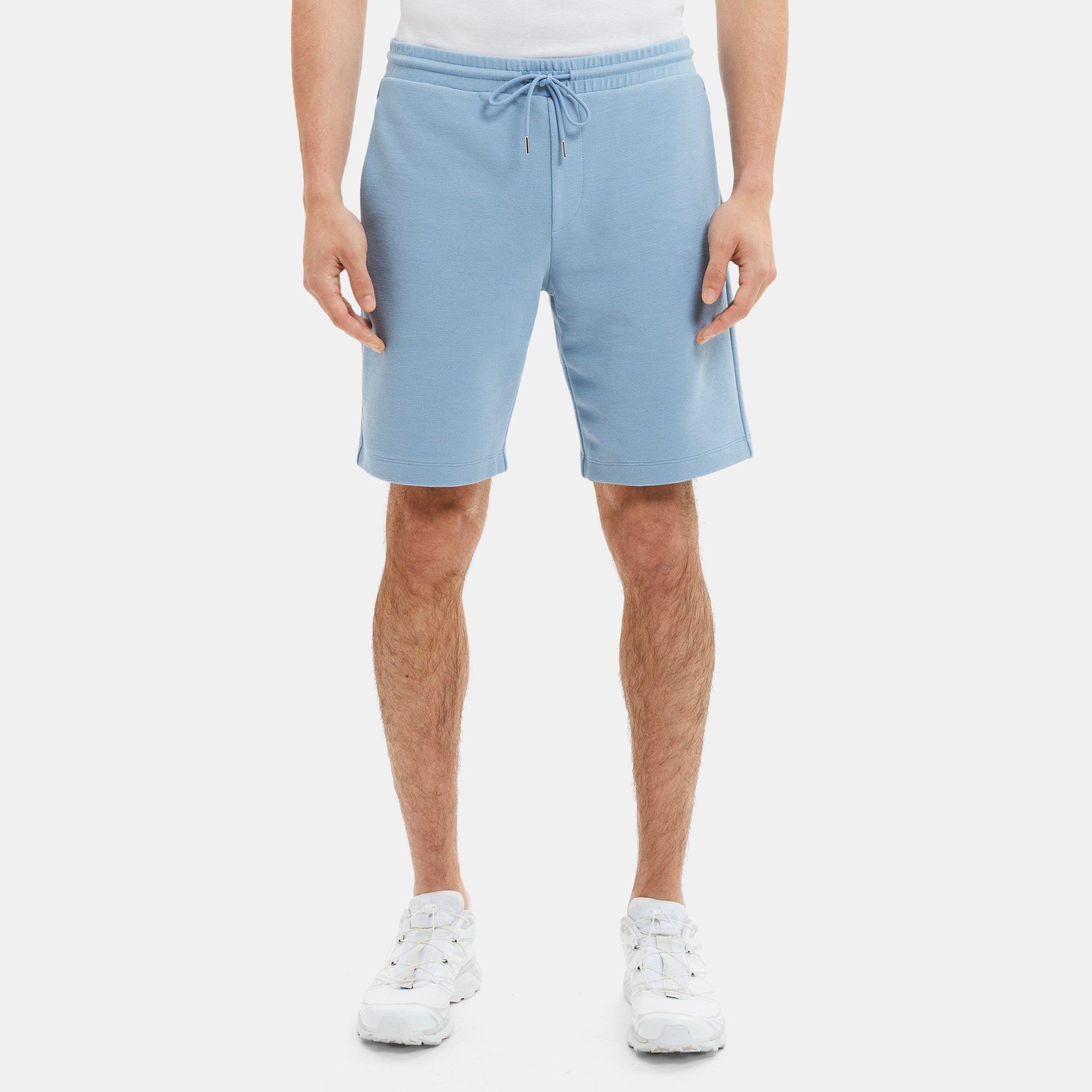 Stretch Cotton Terry Essential Short | Theory Outlet Product Image