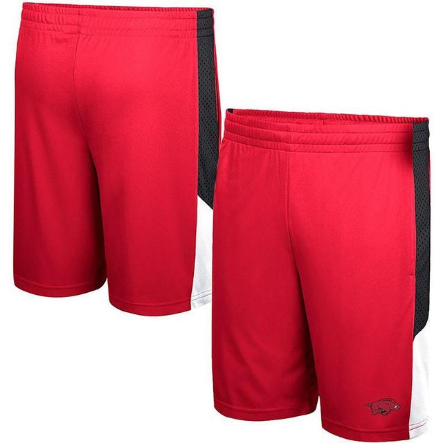 Mens Colosseum Cardinal Arkansas Razorbacks Very Thorough Shorts Red Product Image