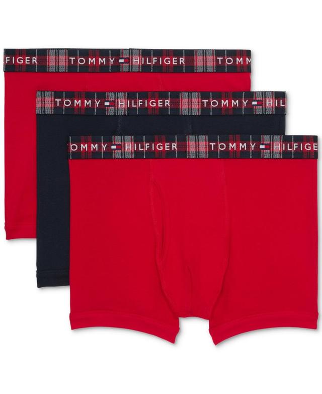 Tommy Hilfiger Mens Solid Trunks, Pack of 3 Product Image