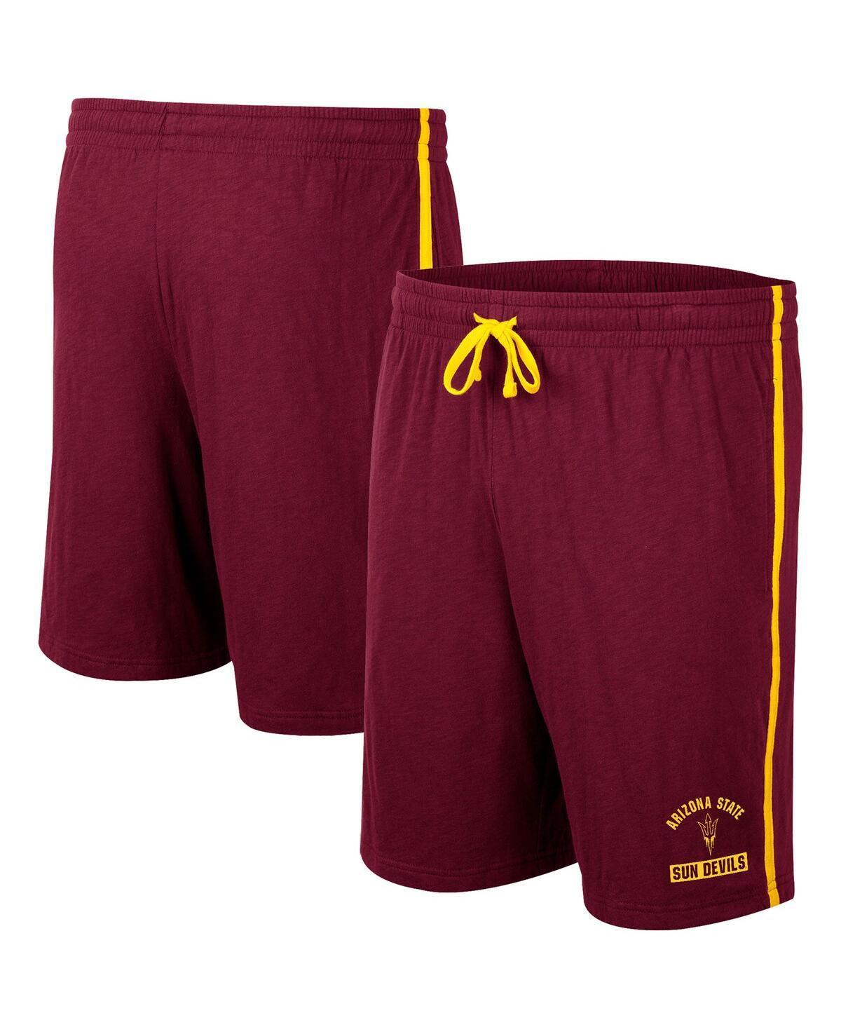 Mens Colosseum Maroon Arizona State Sun Devils Thunder Slub Shorts Product Image