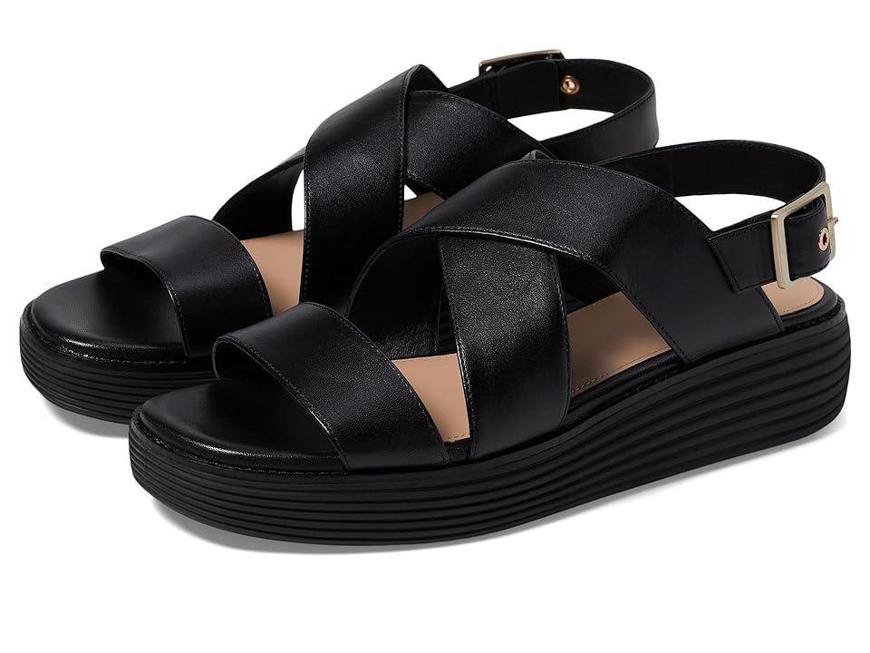 Womens OG Leather Platform Sandals Product Image