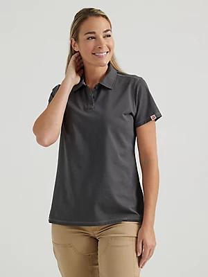 Women's Wrangler® RIGGS Workwear® Performance Knit Polo | Women's TOPS | Wrangler® Product Image