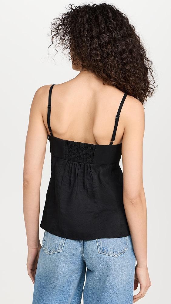 La Ligne Button Front Top | Shopbop Product Image