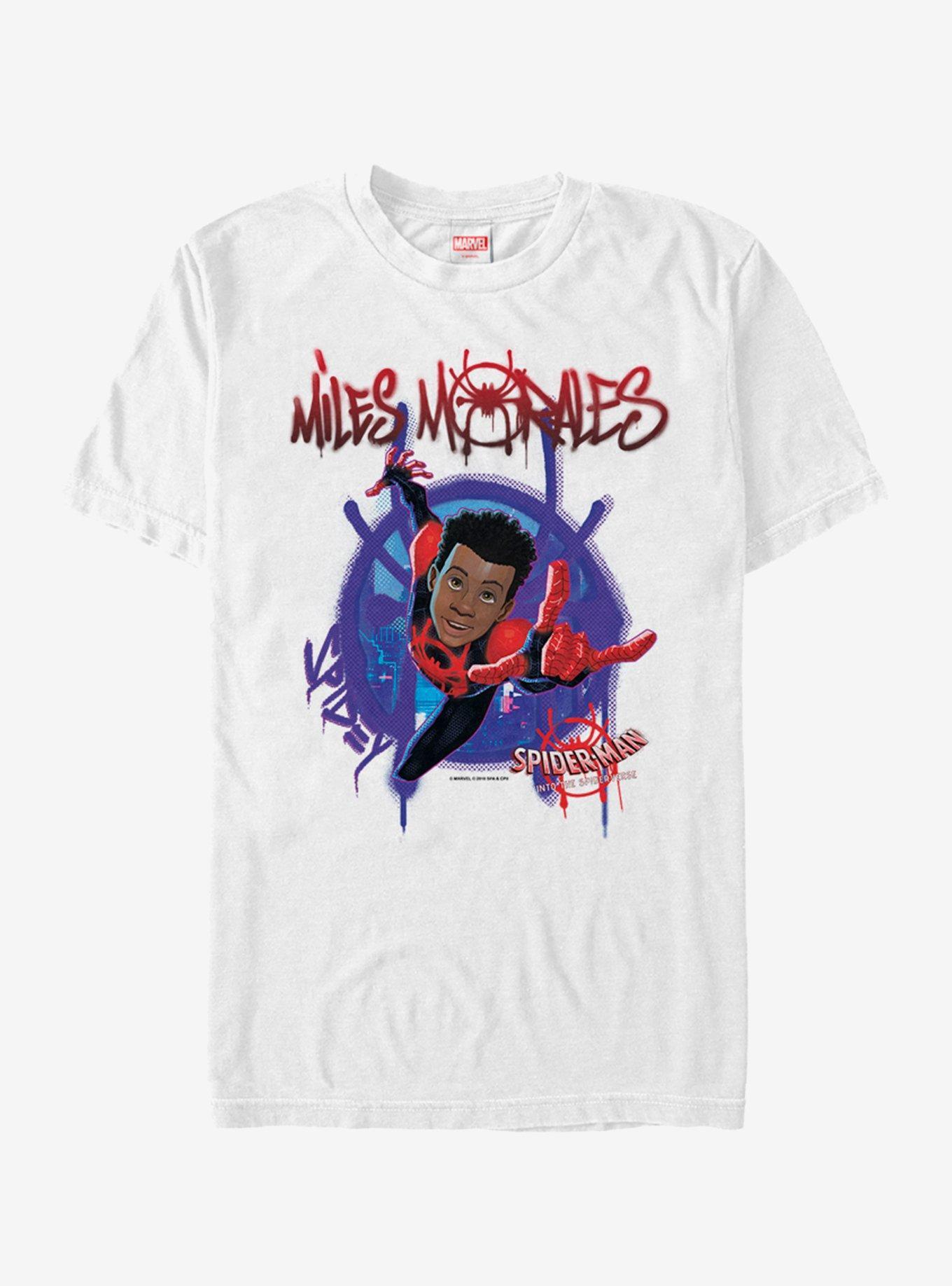 Marvel Spider-Man Painted Miles T-Shirt Product Image