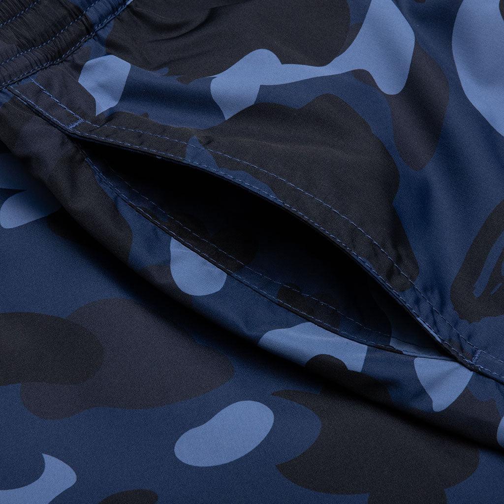 Color Camo Shark Reversible Shorts - Navy Male Product Image