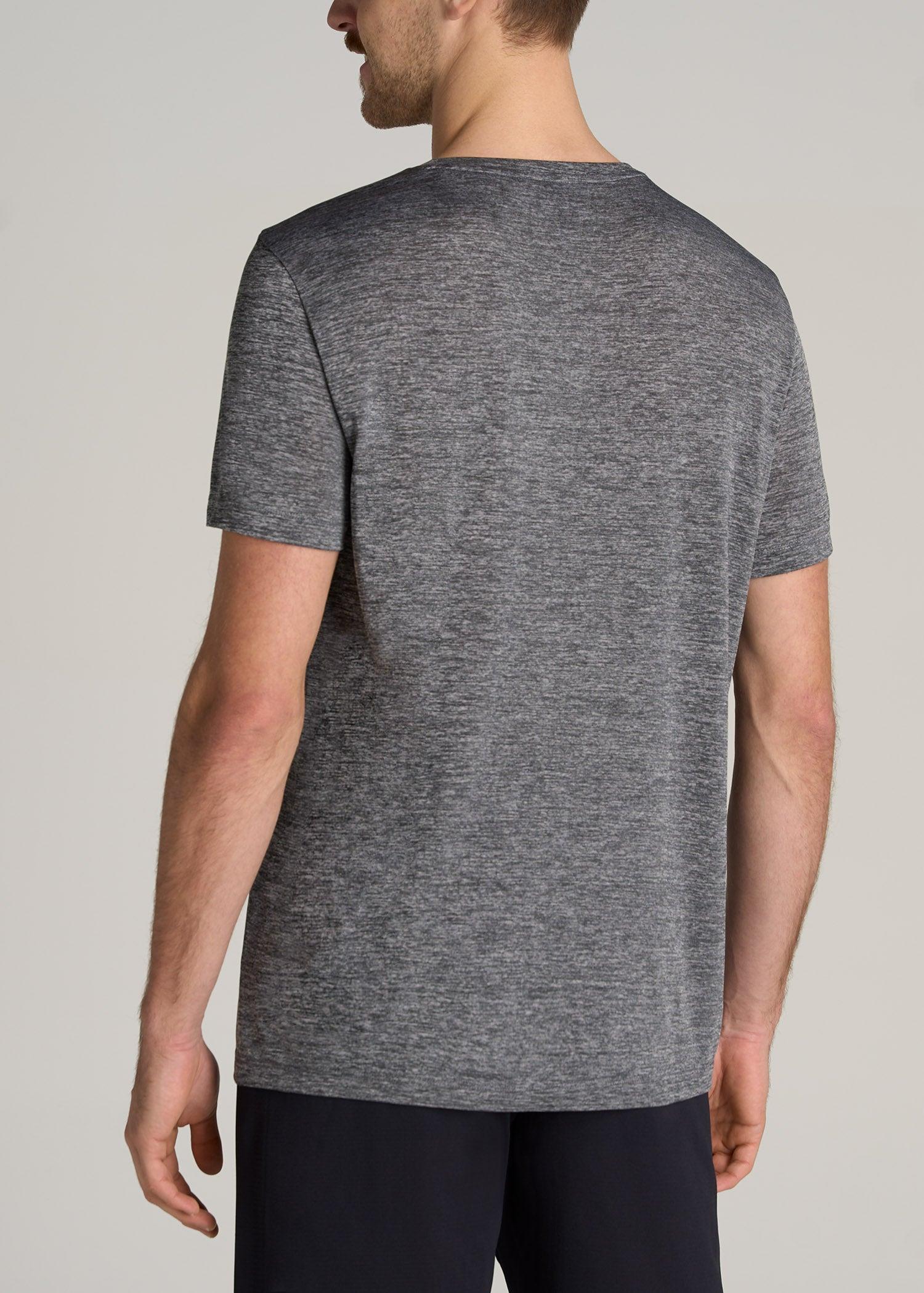 A.T. Performance MODERN-FIT Athletic Jersey Tall Tee in Grey Mix Male Product Image