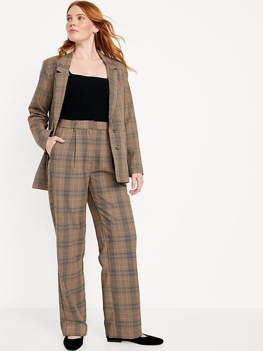 Extra High-Waisted Taylor Trouser Wide-Leg Pants Product Image