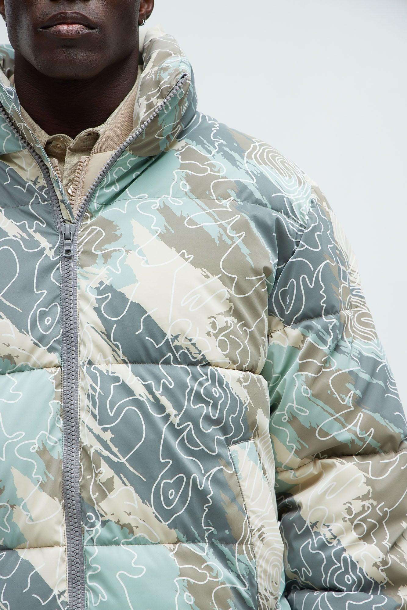 Bateswell Camo Puffer - Camouflage Product Image