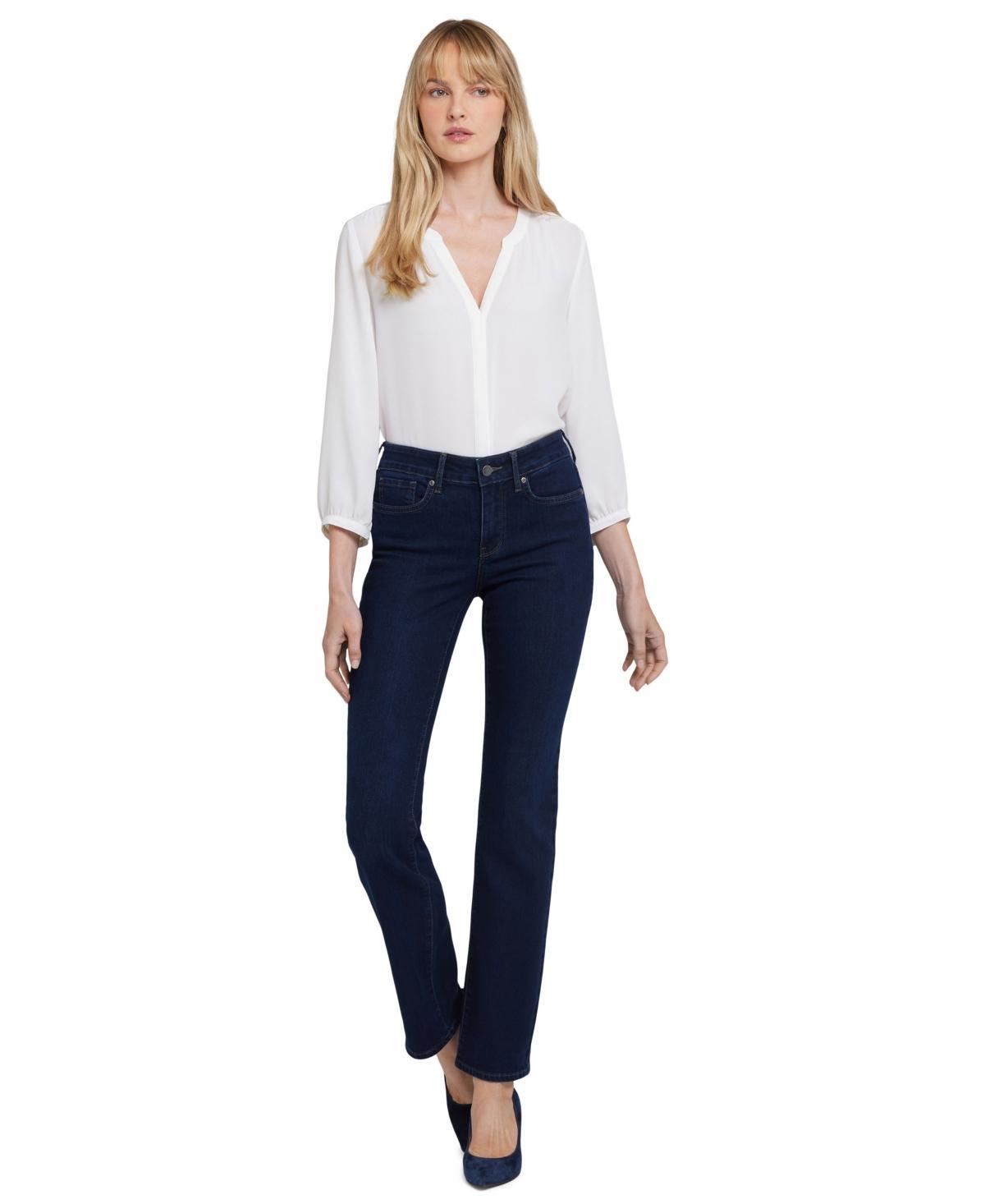 Nydj Womens Marilyn Straight Jeans Product Image