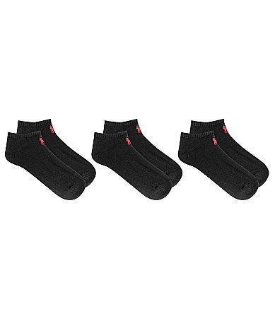 Polo Ralph Lauren Big  Tall Classic Cotton-Blend Socks 3-Pack Product Image