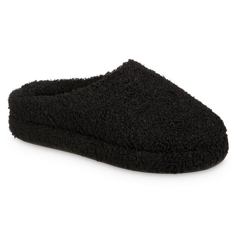 isotoner Berber Fiona ECO Comfort Womens Memory Foam Hoodback Slippers Product Image