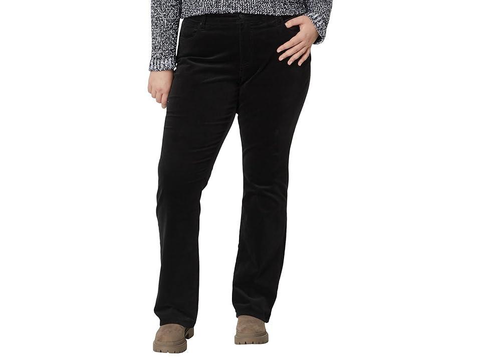 KUT from the Kloth Plus Karen Baby Bootcut Corduroy (Moss) Women's Jeans Product Image