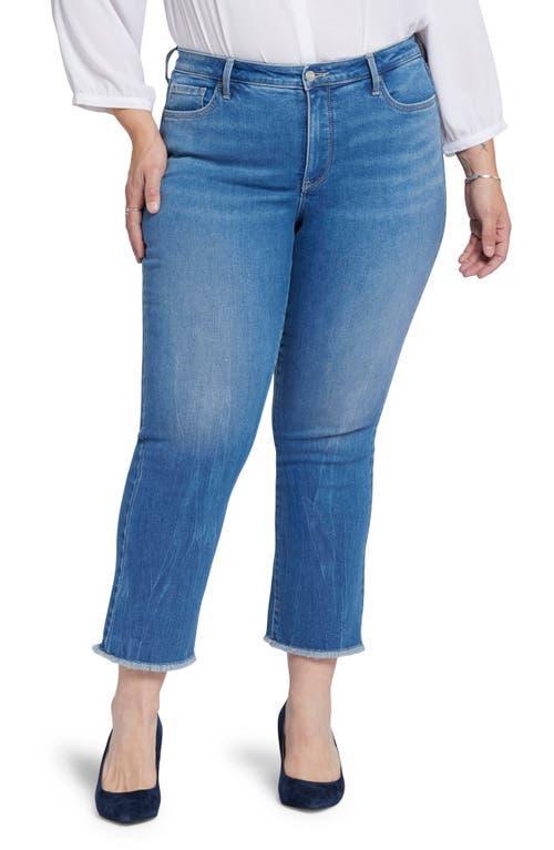 NYDJ Barbara Fray Hem Ankle Bootcut Jeans product image