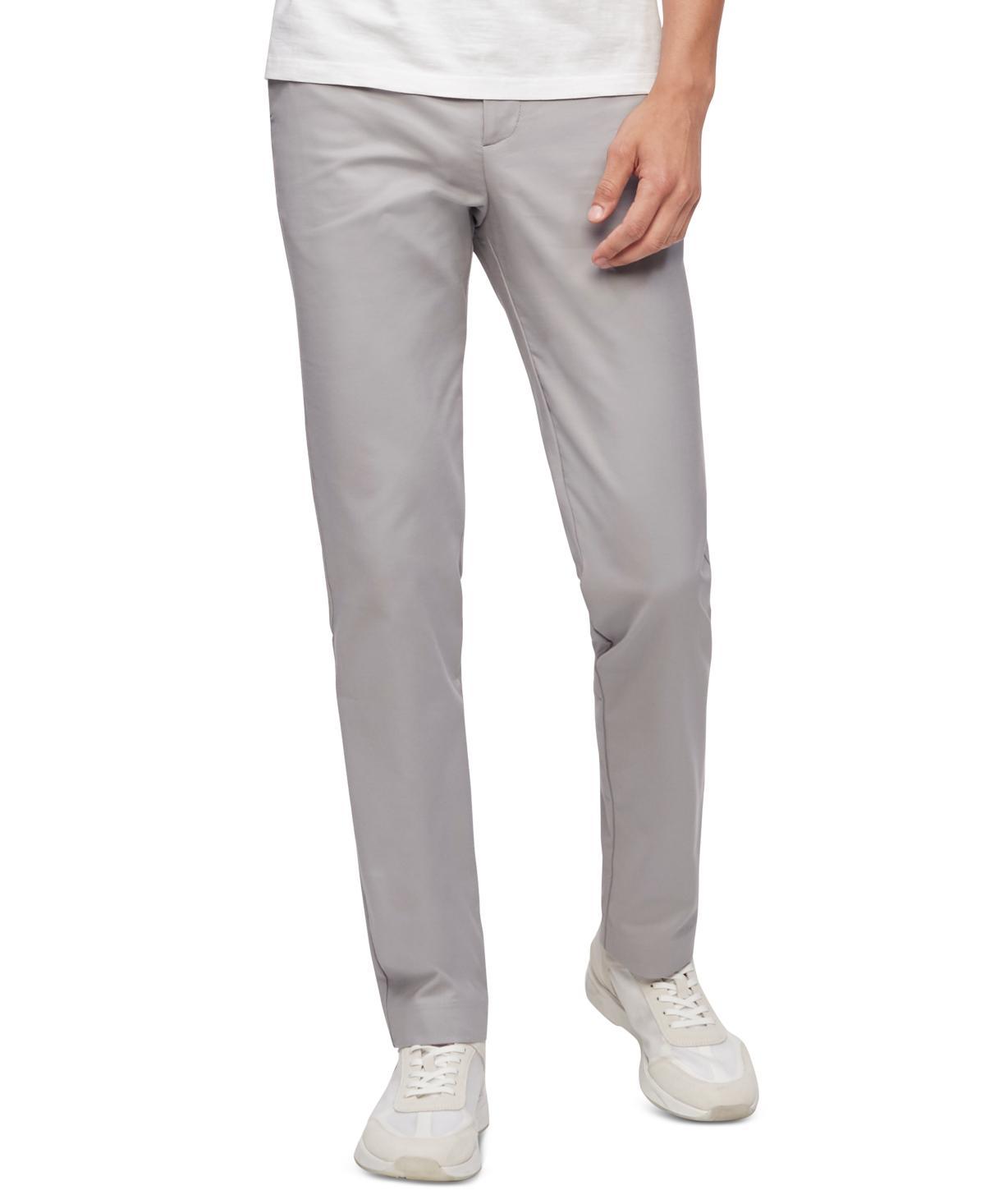 Calvin Klein Mens Slim-Fit Modern Stretch Chino Pants Product Image