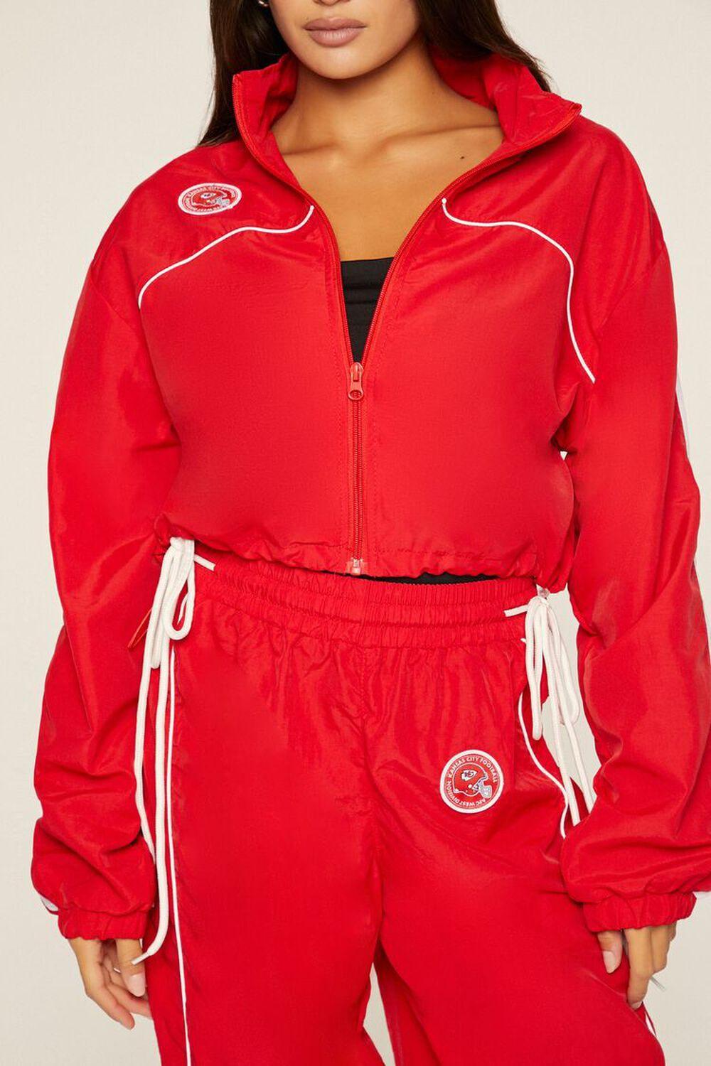 Kansas City Chiefs Windbreaker Jacket | Forever 21 Product Image