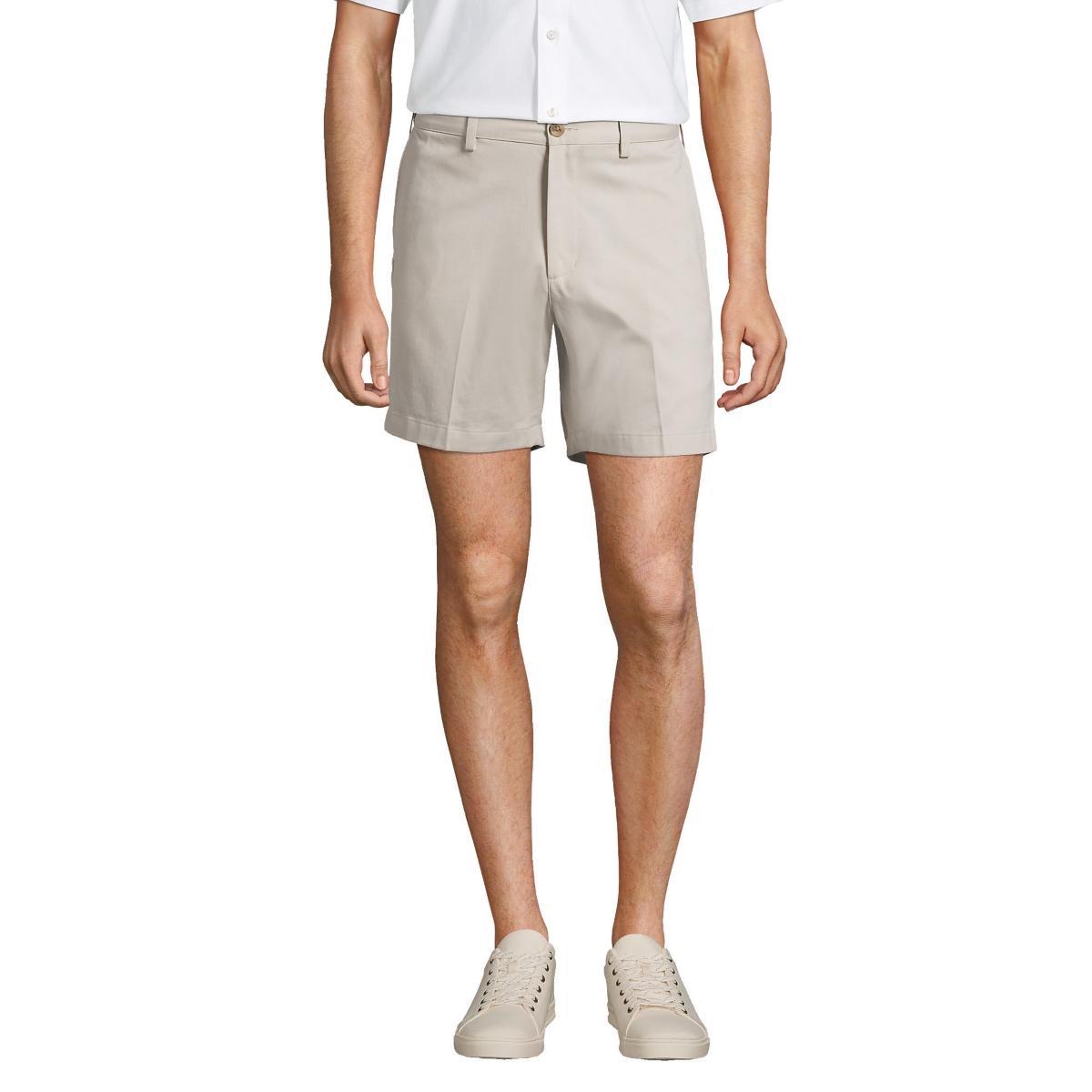 Lands End Mens Comfort Waist 6 Inch No Iron Chino Shorts Product Image