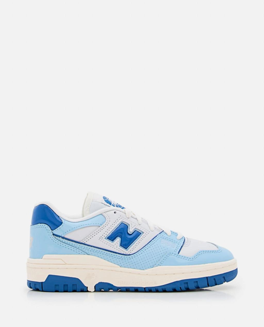 NEW BALANCE 550 Leather Sneakers In Clear Blue Product Image