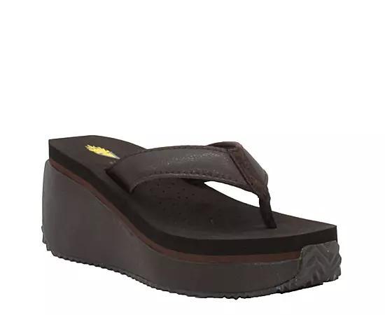 Volatile Frappachino Wedge Flip Flop Product Image