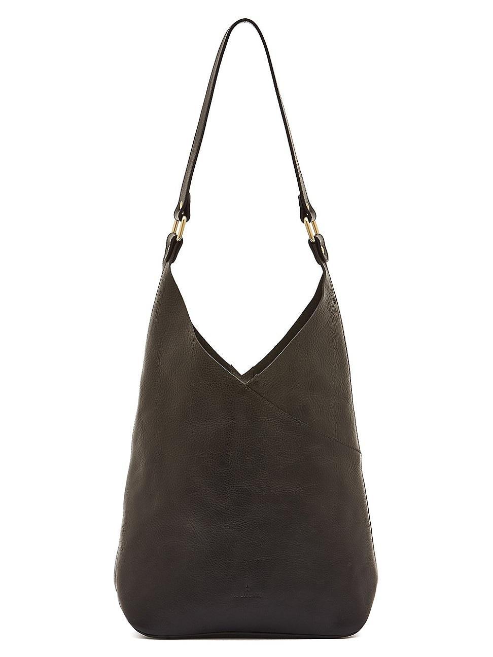 Womens Medium Malibu Leather Shoulder Bag Product Image