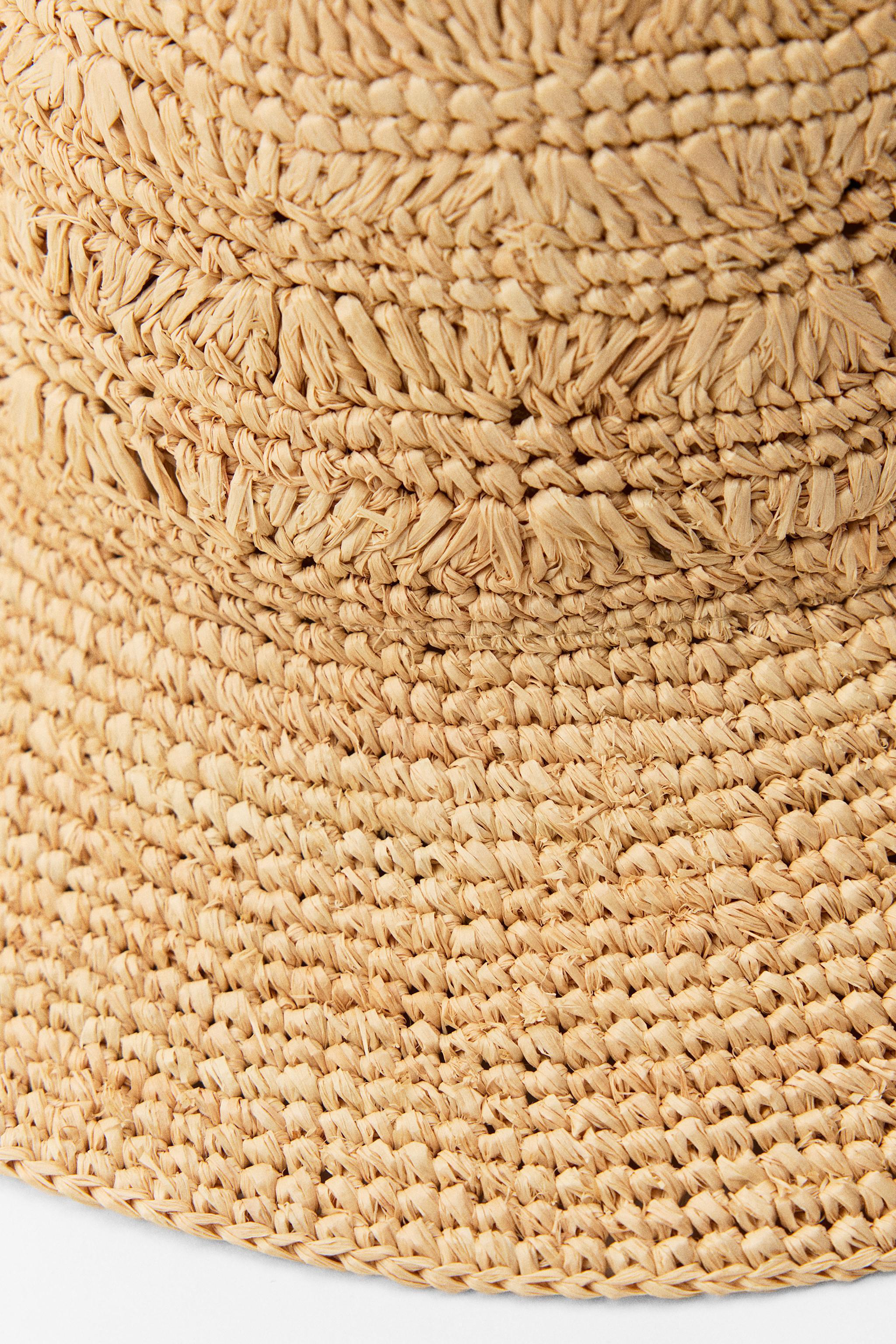 WOVEN RAFFIA HAT Product Image