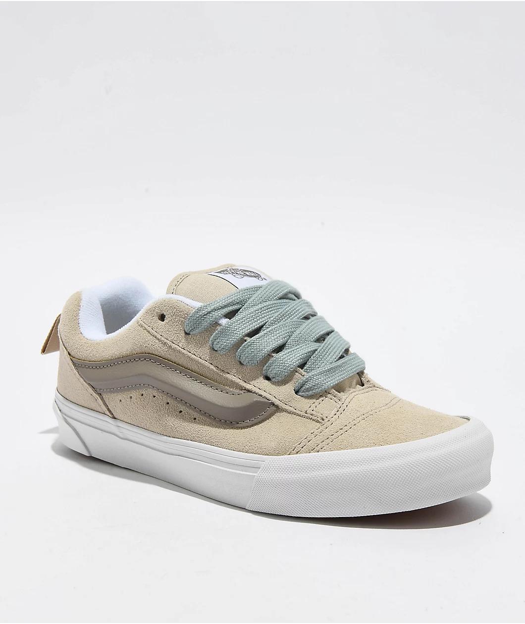 Vans Knu Skool Two-Tone Peyote Tan Skate Shoes Product Image