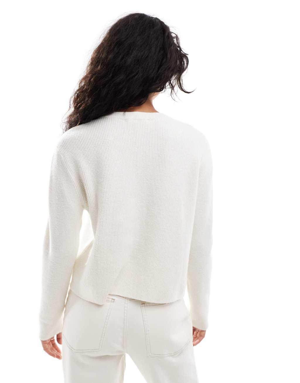 Stradivarius cardigan in stone Product Image