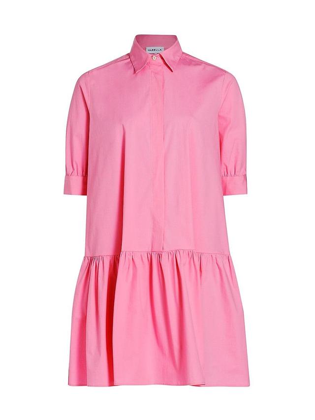 Womens Ebert Poplin Shift Shirtdress Product Image