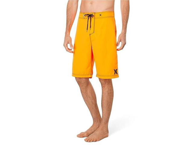 Hurley One Only Boardshort 22 (Neon Orange/Black) Men's Swimwear Product Image