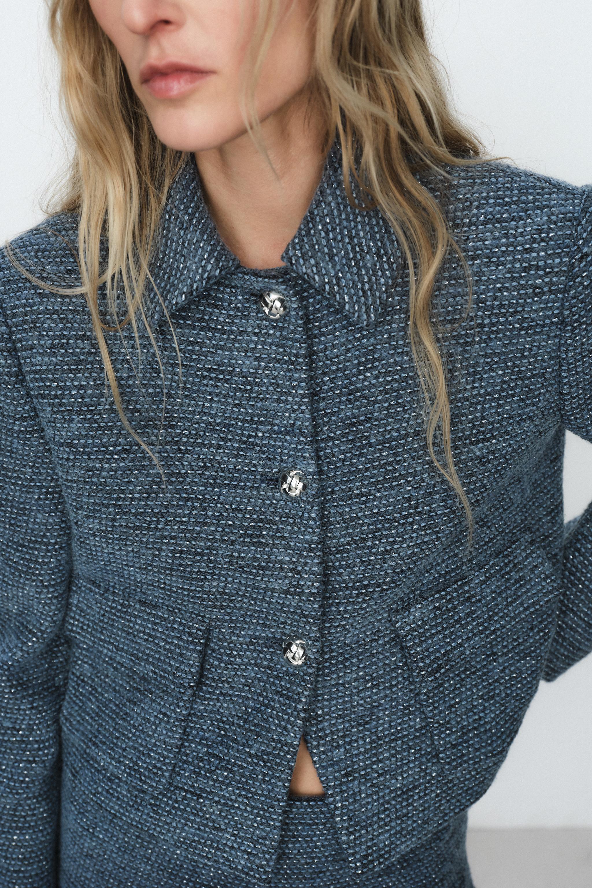 SHORT BOUCLÉ JACKET Product Image