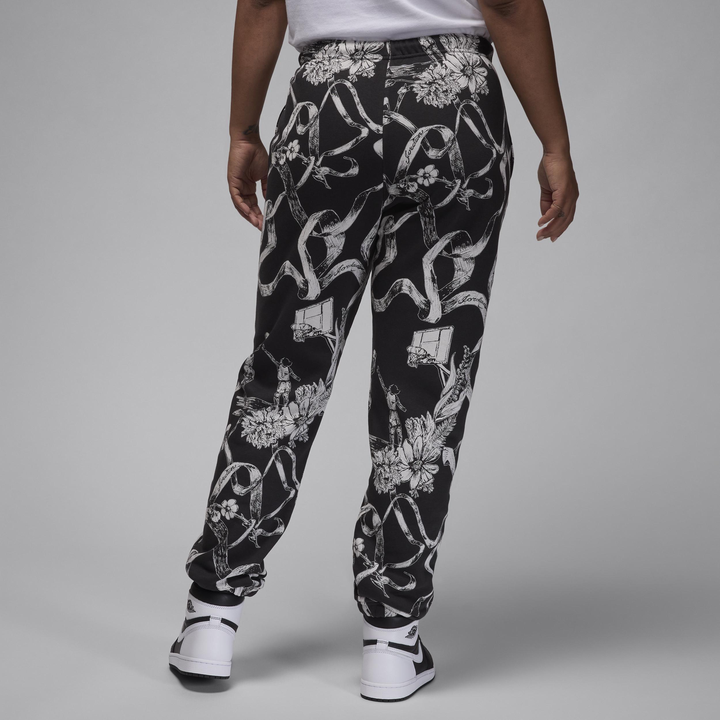 Womens Jordan Brooklyn Fleece Printed Pants Product Image