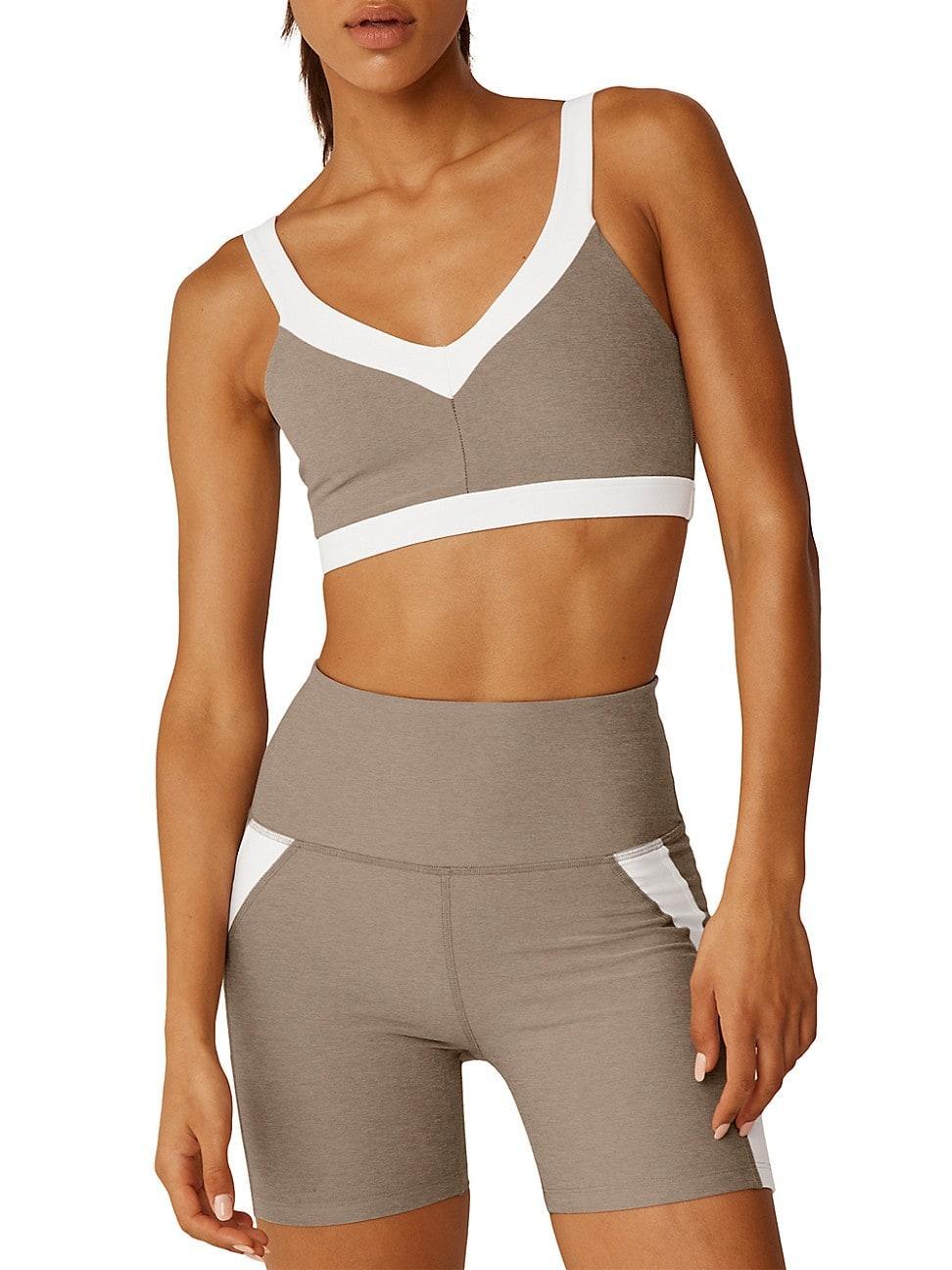 Womens Top Line V-Neck Sports Bra Product Image