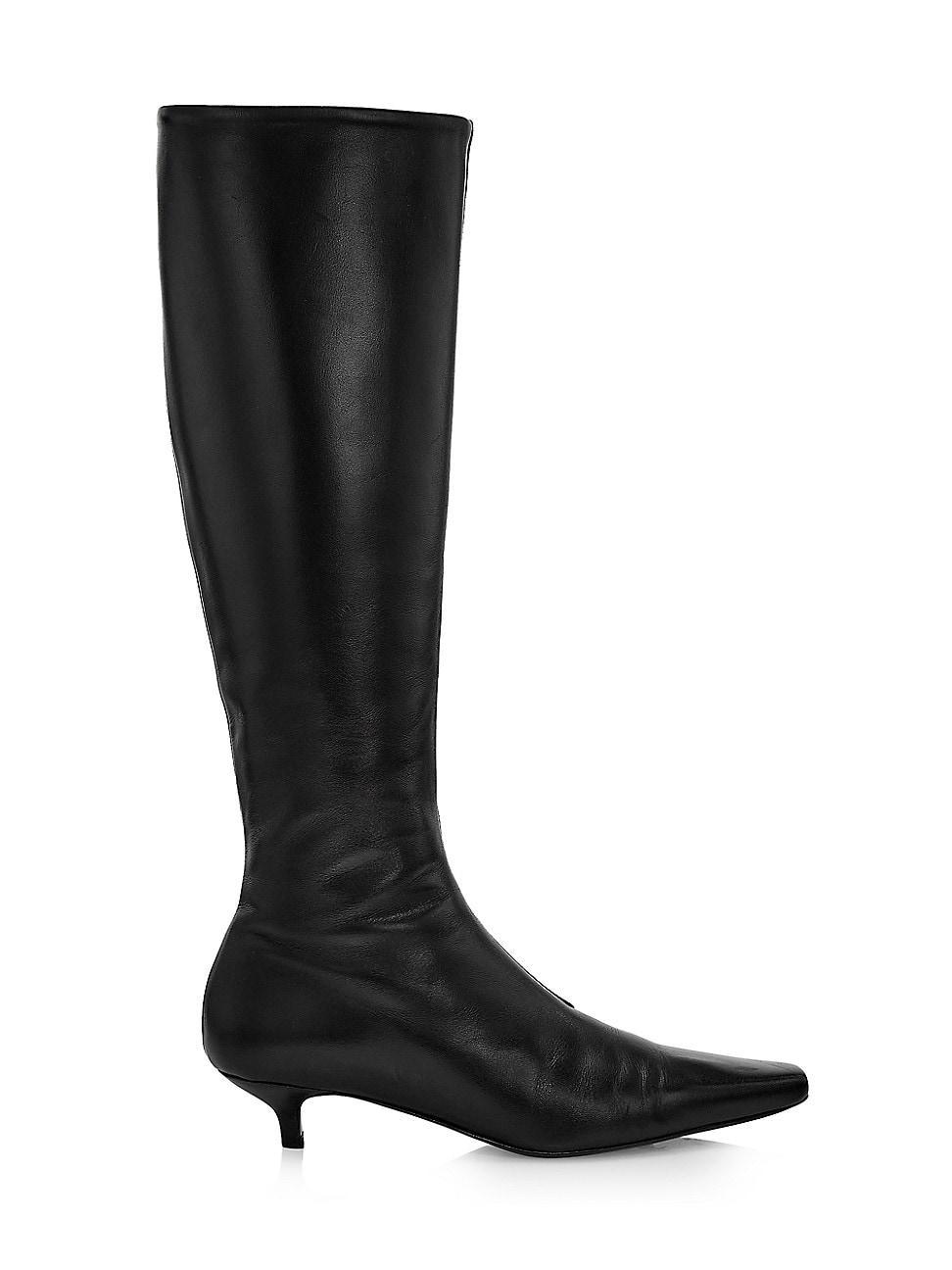 Womens The Slim 50MM Leather Knee-High Boots Product Image