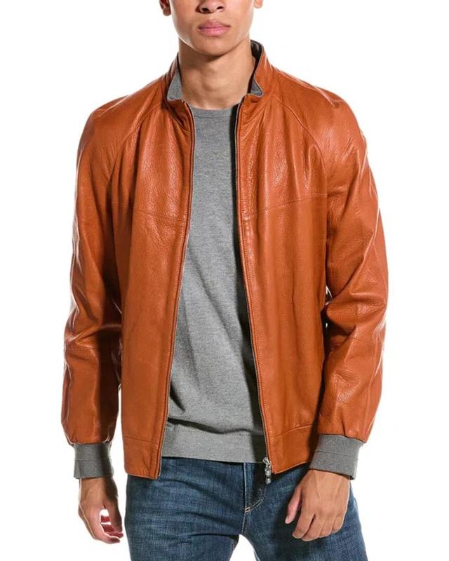 Leather Jacket In Multi Product Image