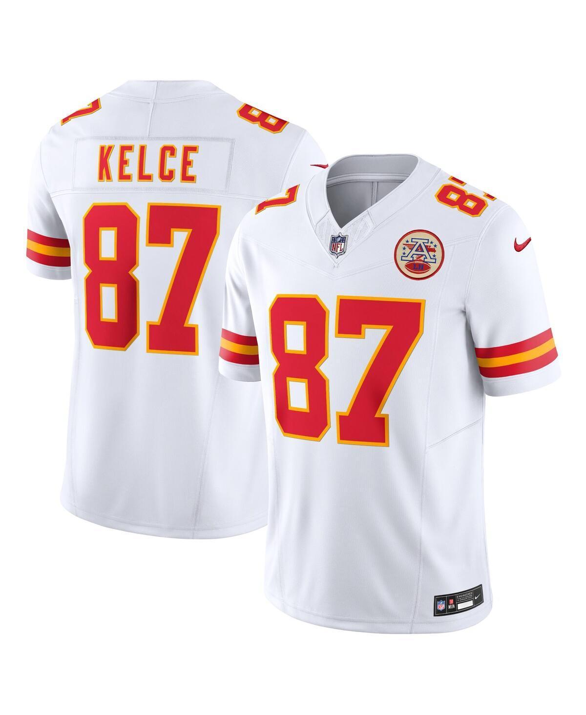 Mens Nike Travis Kelce Kansas City Chiefs Vapor F.U.S.E. Limited Jersey Product Image