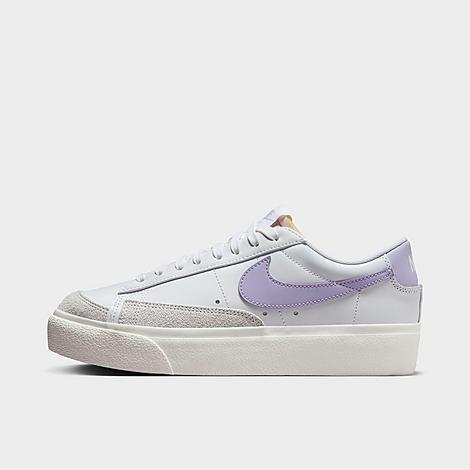 Nike Womens Nike Blazer Low Platform - Womens Shoes Purple/Purple product image