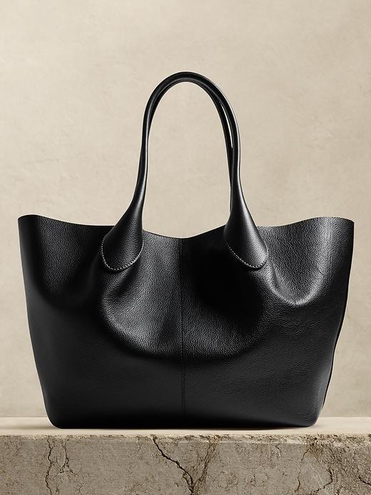 Everyday Italian Leather Tote Product Image