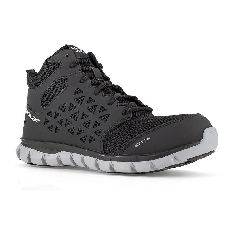 Reebok Mens SubLite Cushion Alloy Toe Lace Up Work Shoes , 7 - Lace St Work Boots at Academy Sports Product Image