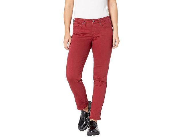 NYDJ Petite Sheri Slim Pants (Boysenberry) Women's Casual Pants Product Image