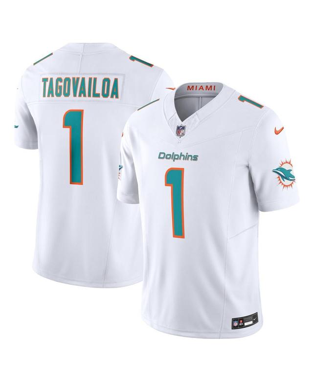 Mens Nike Tua Tagovailoa Miami Dolphins Vapor F.U.S.E. Limited Jersey Product Image