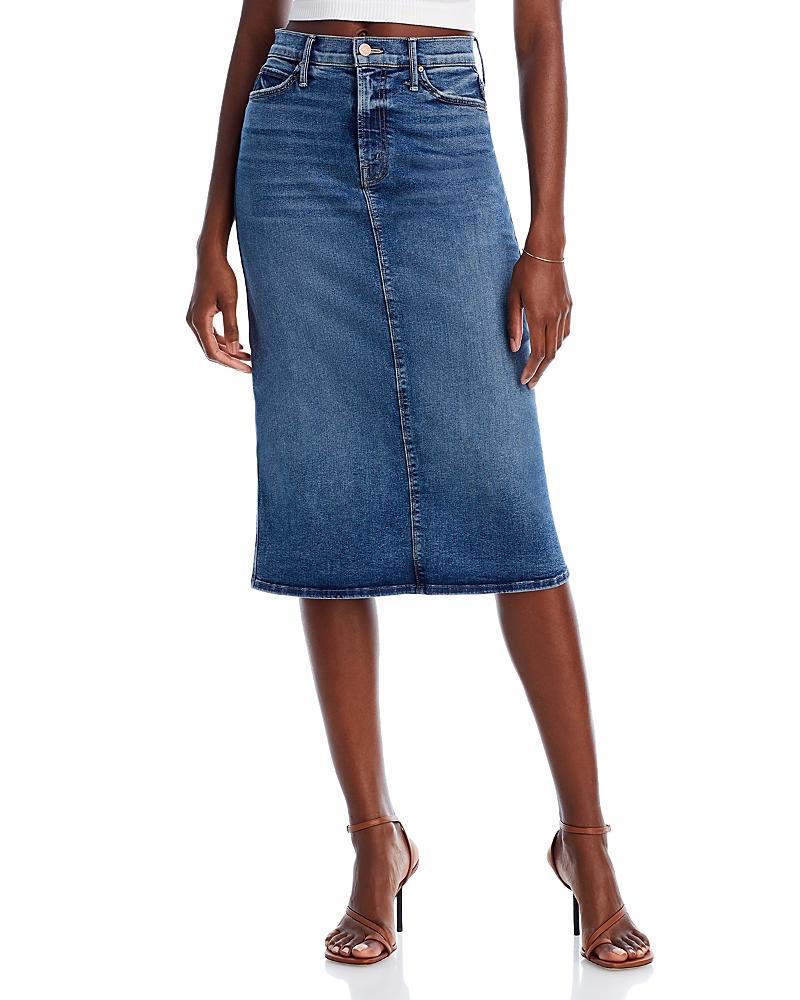 Mother Swooner Straight A Line Midi Skirt product image