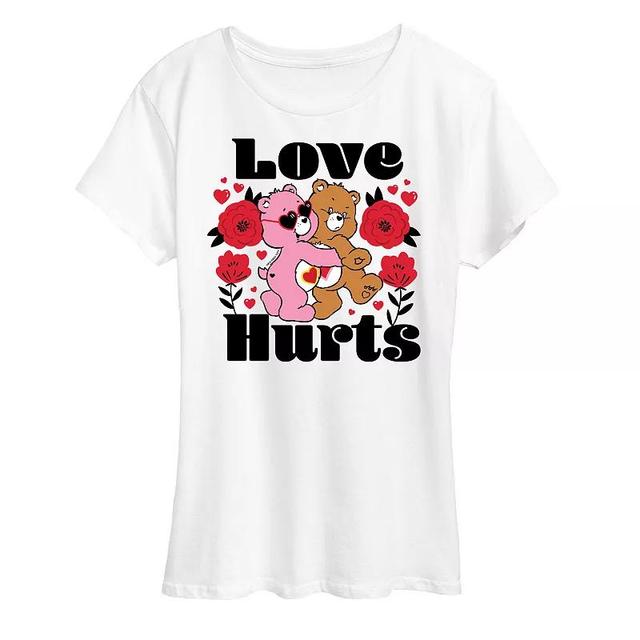 Womens Care Bears Love Hurts Graphic Tee Product Image