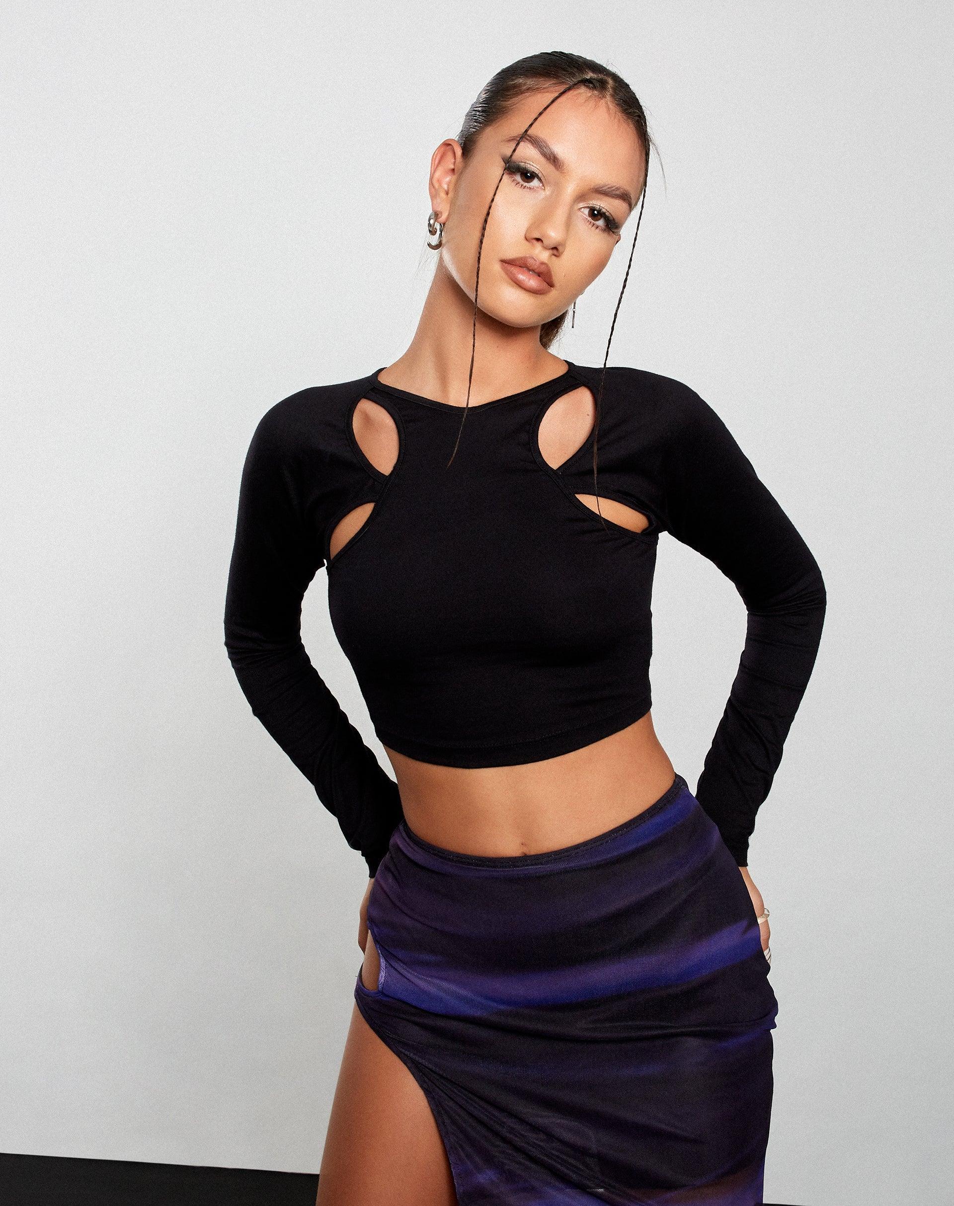 Javu Mini Skirt in Cosmic Melt Product Image