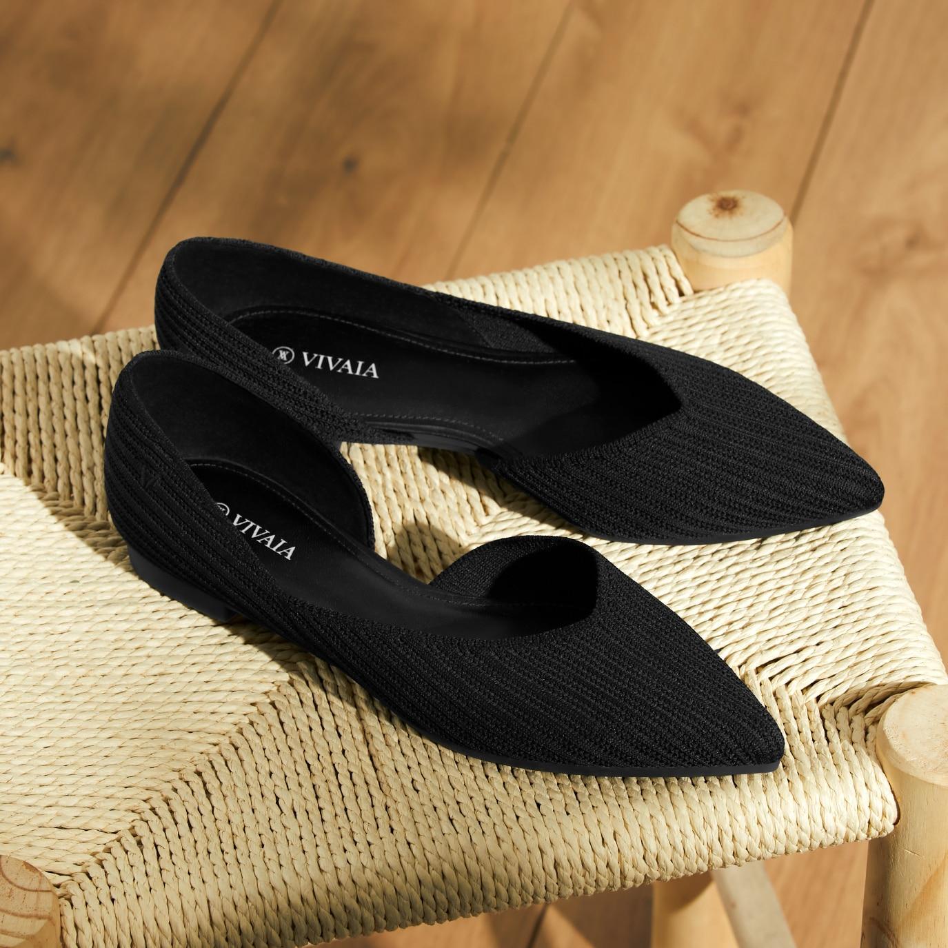 Pointed-Toe Flats (Melia) Product Image