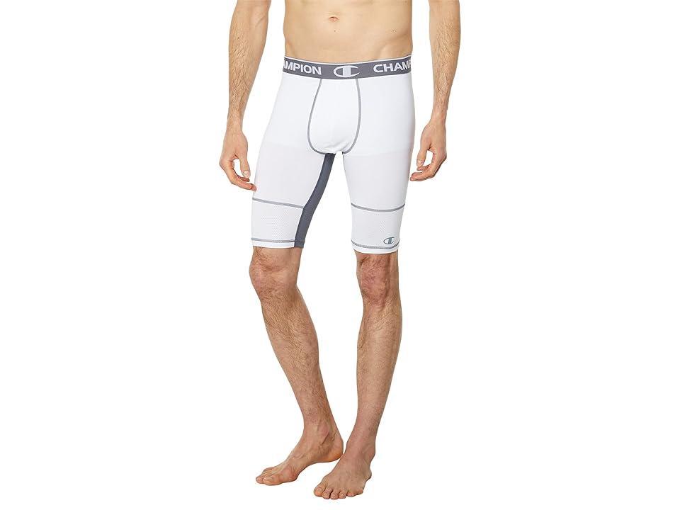 Champion Compression 9 Shorts Stormy Night) Men's Clothing Product Image