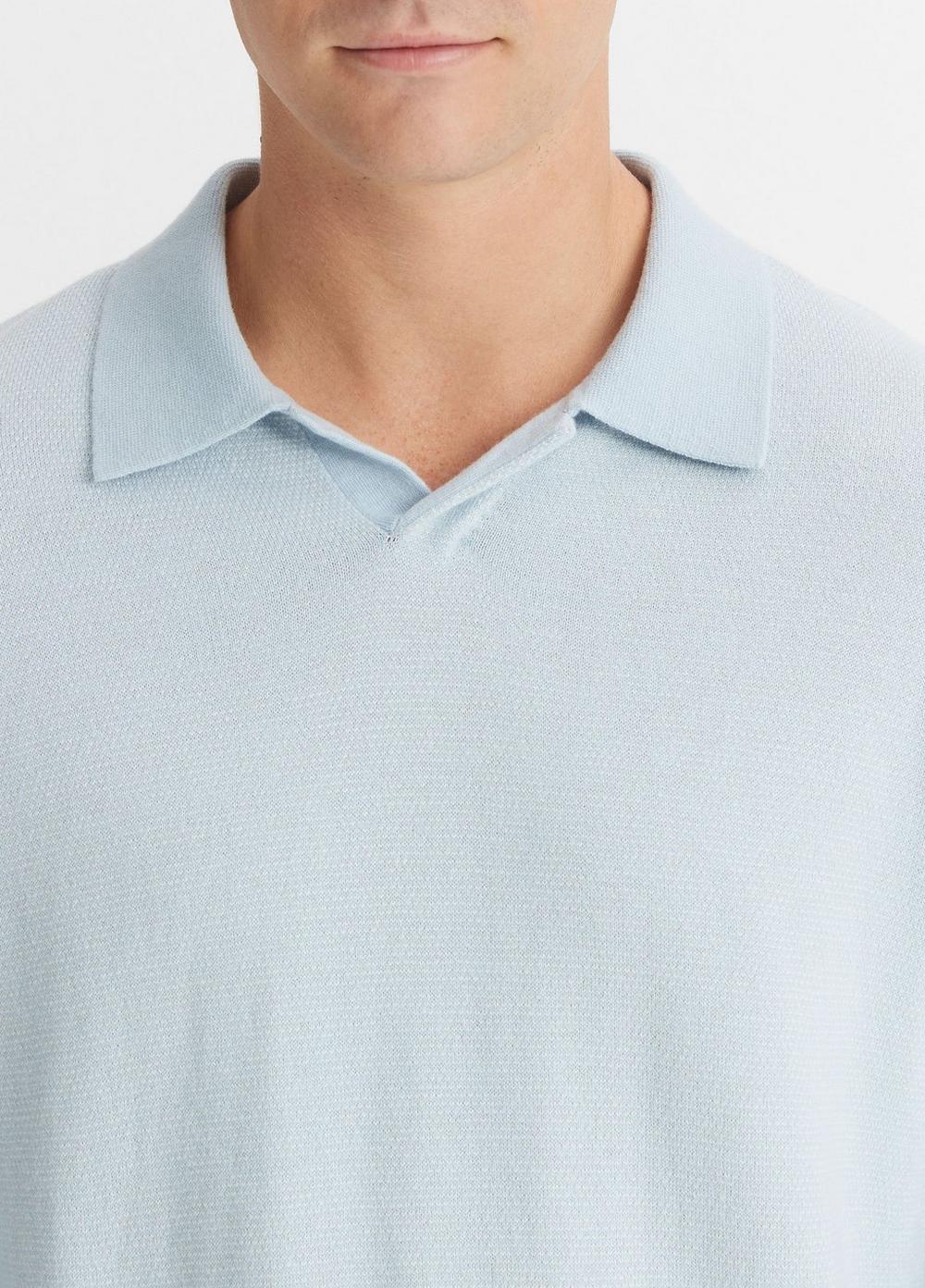 Birdseye Johnny Collar Sweater Product Image